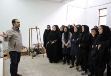  گزارش تصویری بازدید دانش آموزان سال چهارم دوره دوم دبیرستان، از دانشگاه صنعتی شاهرود 